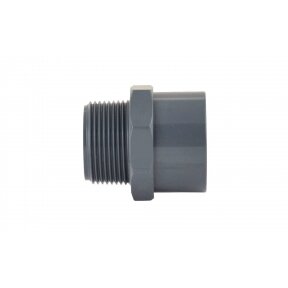 Lily fitting 50 / 40mm 1 1/4 inch with double O-ring pipe fitting system