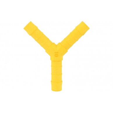 Lily White Yellow Y-connector