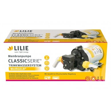 Lily WhiteYellow Classic Series Diaphragm Water Pump 1