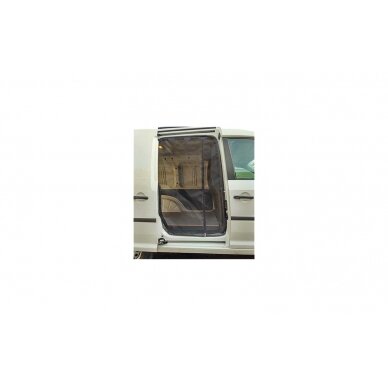 Mayr tarpaulins VanQuito mosquito net sliding door for VW Caddy from Bj. 2015 1