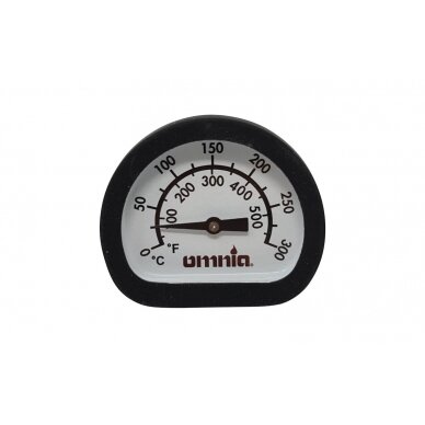 Omnia thermometer for camping oven