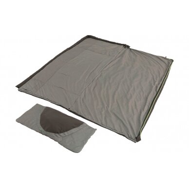 Outwell Contour Midnight Black Blanket Sleeping Bag 5