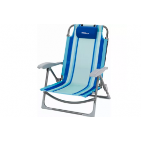 Beachline folding chair with cushion