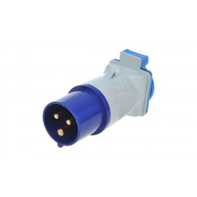 PAT adapter coupling from CEE to Schuko socket outlet