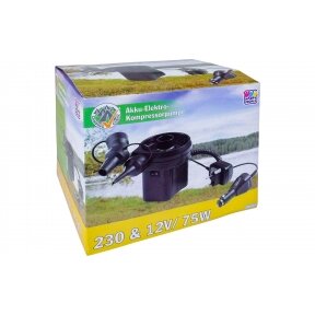 Quick-Fill 12/230 V Electric Pump with Rechargeable Battery