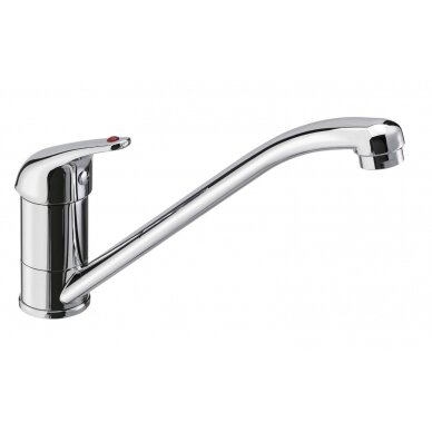 Reich Charisma single lever faucet long spout chrome