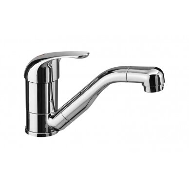 Reich Kama C ceramic single lever faucet chrome plastic spout 175 mm