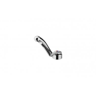 Reich Samba single lever faucet with switch chrome