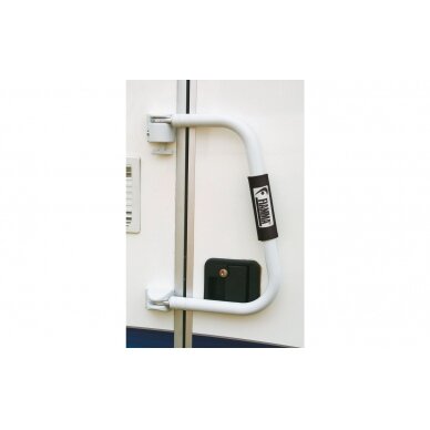 Security entry aid bracket and door safety lock 6