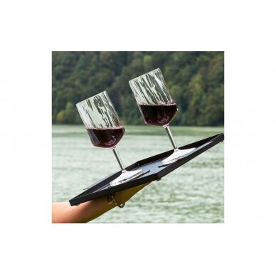 Silwy wine magnet plastic glasses 6 pieces 2