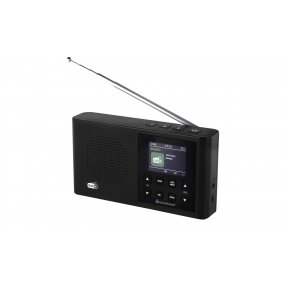 Soundmaster DAB+ / FM digital radio with color display and built-in lithium-ion battery