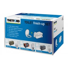 Thetford Fresh-Up Set C200 series toilet treatment set