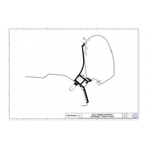 Thule Omnistor 5200 Awning Adapter Fiat Ducato H2 Lift Roof