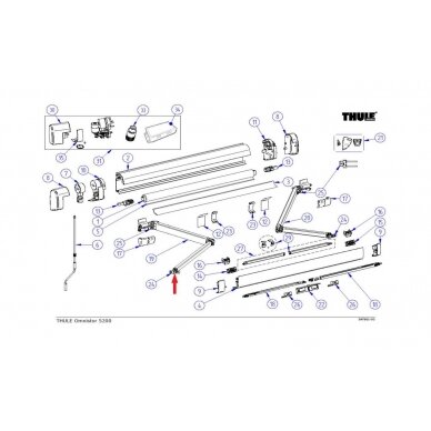 Thule link arm mounting kit