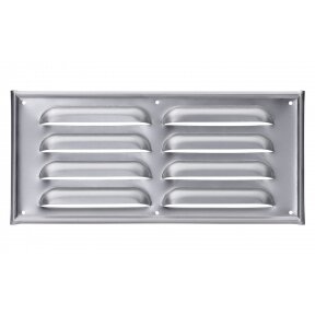 Ventilation grille made from aluminium