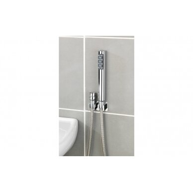 Wenko washbasin shower Duo with brackets 2