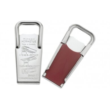 Westmark bottle opener and capper Hermetus silver / red