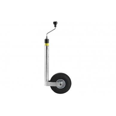 Winterhoff drawbar support wheel with integrated drawbar load indicator ST 48-CW-260 LB